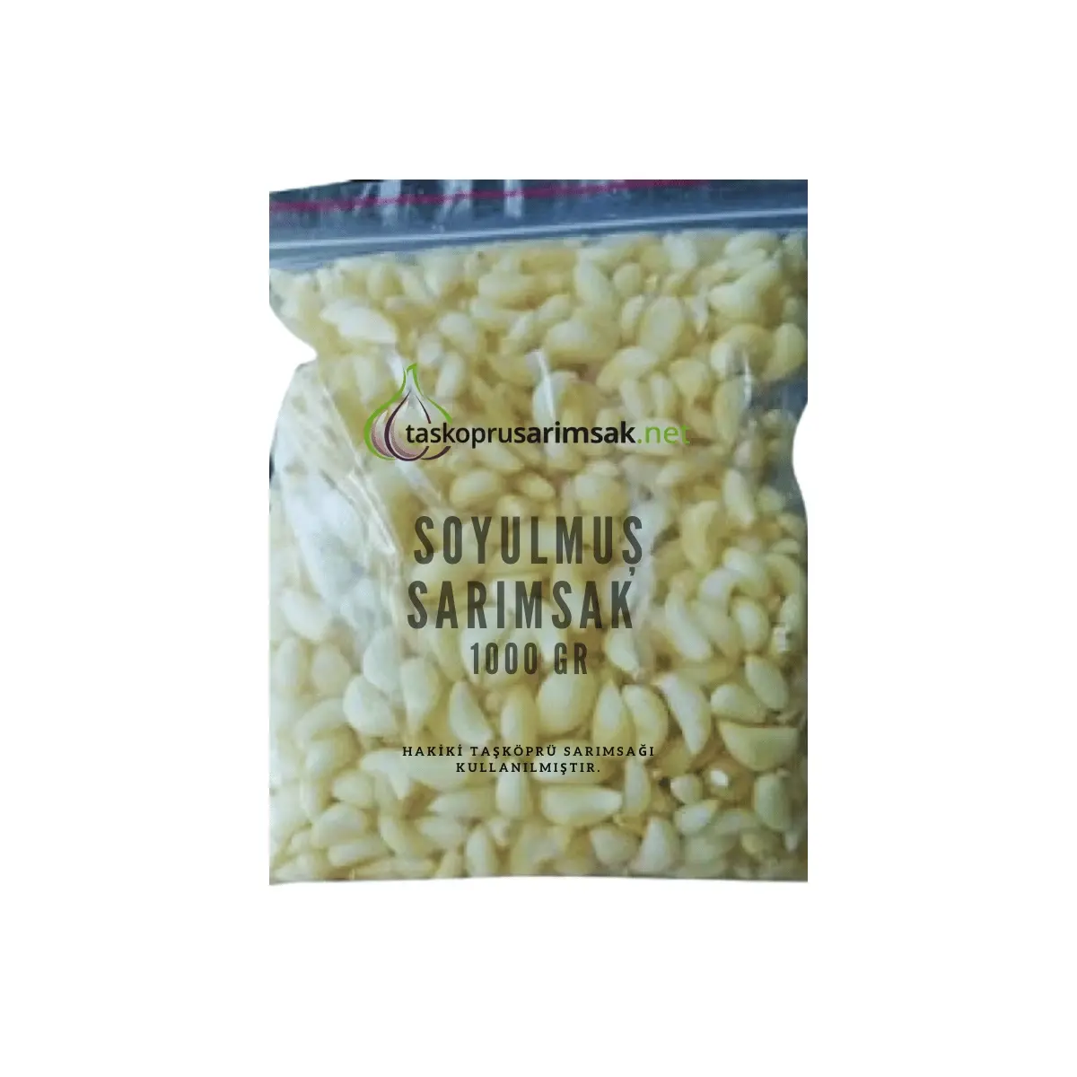 Soyulmuş Taşköprü Sarımsak 3 Kilogram