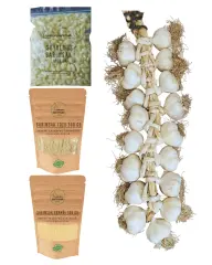 Hoşgeldin Paketi - (Büyük Boy 3 KG, Soyulmuş 500 GR, Sarımsak Granül 300 GR, Sarımsak Tozu 300 GR)