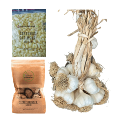 Lüks Paket - (Duble Boy 3 KG, Soyulmuş 1000 GR, Siyah Sarımsak 500 GR)