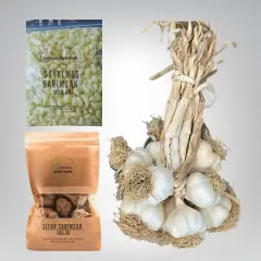 Lüks Paket - (Duble Boy 3 KG, Soyulmuş 1000 GR, Siyah Sarımsak 500 GR)