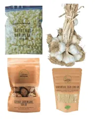 Lüks Paket - (Duble Boy 3 KG, Soyulmuş 1000 GR, Siyah Sarımsak 500 GR, Toz 300 GR)