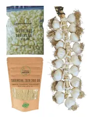 Kargo Ücretsiz Paket - (Büyük Boy 3 KG, Soyulmuş 1 KG, Sarımsak Tozu 300 GR)